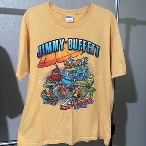 Gildan Yellow Jimmy Buffett Graphic Tee